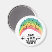 Klasse van 2025 Afstudeerder - PAH! Magneet (Voorkant / Achterkant)