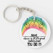 Klasse van 2025 Afstudeerder - PAH! Sleutelhanger (Voorkant)