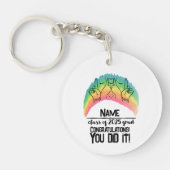 Klasse van 2025 Afstudeerder - PAH! Sleutelhanger (Voorkant)