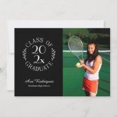 Klasse van 2025 Afstuderen 2 Foto Zwart Afstuderen Aankondiging (Voorkant)