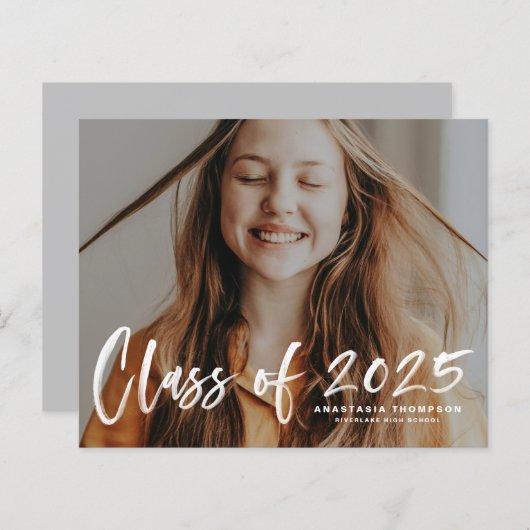 Klasse van 2025 Afstuderen Aankondiging (Voorkant / Achterkant)