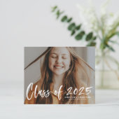 Klasse van 2025 Afstuderen Aankondiging (Staand voorkant)