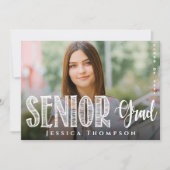 Klasse van 2025 Afstuderen Aankondiging Uitnodigin (Voorkant)