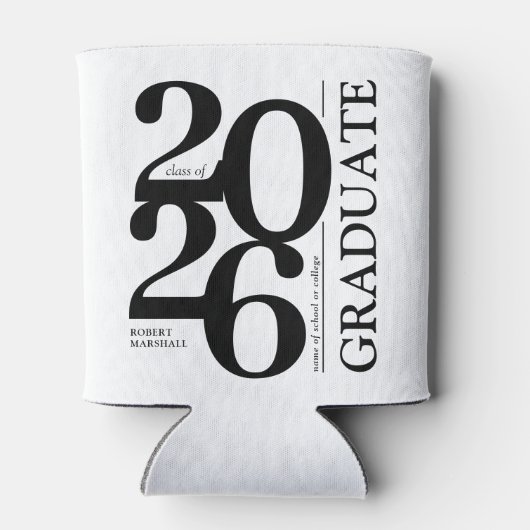 Klasse van 2025 Afstuderen Afstuderen Blikjeskoeler (Achterkant)