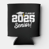 Klasse van 2025 Afstuderen Afstuderen Senior 2025 Blikjeskoeler (Voorkant)
