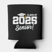 Klasse van 2025 Afstuderen Afstuderen Senior 2025 Blikjeskoeler (Achterkant)