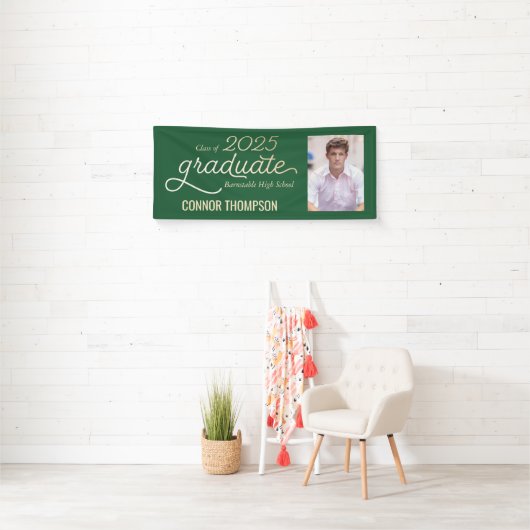 Klasse van 2025 Afstuderen banner met foto (Insitu)