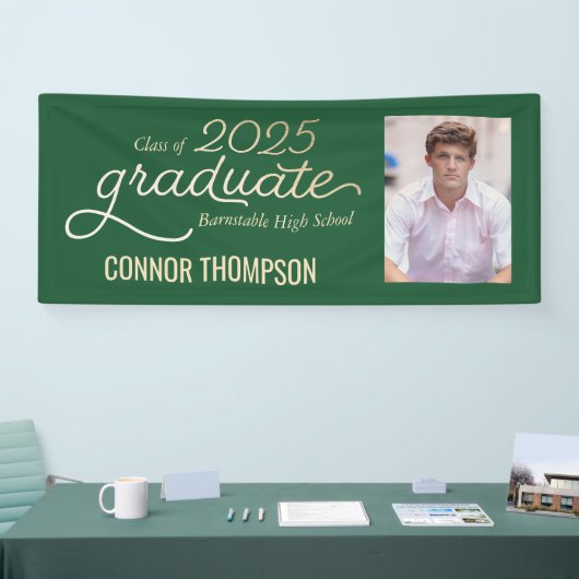 Klasse van 2025 Afstuderen banner met foto (Beurs)