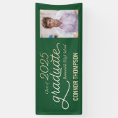 Klasse van 2025 Afstuderen banner met foto (Verticaal)