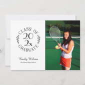 Klasse van 2025 Afstuderen Chic 2 Photo Afstuderen Aankondiging (Achterkant)