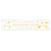 Klasse van 2025 Afstuderen Felicitaties Party Korte Tafelloper (Horizontaal)