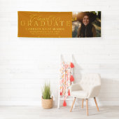 Klasse van 2025 afstuderen geel afstuderen foto spandoek (Insitu)