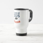 Klasse van 2025 Afstuderen Gefeliciteerd Gift Reisbeker (Voorkant rechts)