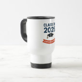 Klasse van 2025 Afstuderen Gefeliciteerd Gift Reisbeker (Voorkant links)