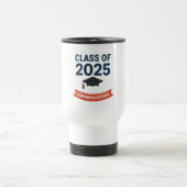Klasse van 2025 Afstuderen Gefeliciteerd Gift Reisbeker (Center)