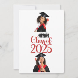 Klasse van 2025 Afstuderen gepersonaliseerd Kaart