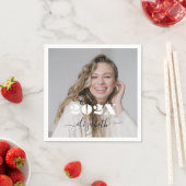 Klasse van 2025 Afstuderen gepersonaliseerde foton Servet (Insitu)