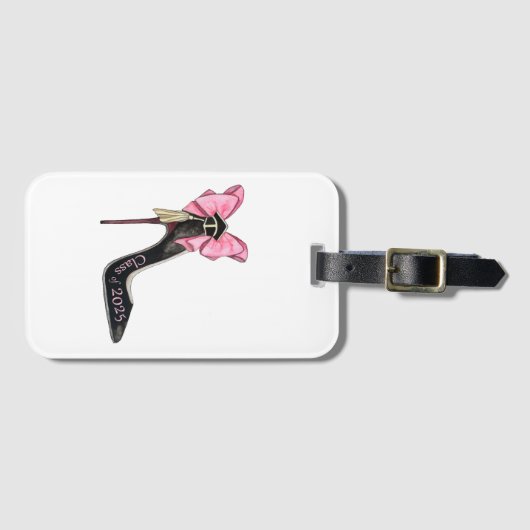 Klasse van 2025 Afstuderen Gift Bagagelabel (Voorkant (horizontaal))