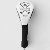 Klasse van 2025 Afstuderen Golf Club Naam Golfheadcover (Voorkant)