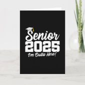 Klasse van 2025 Afstuderen High School Senior 2025 Kaart (Voorkant)