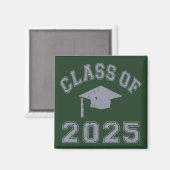 Klasse van 2025 Afstuderen Magneet (Voorkant / Achterkant)