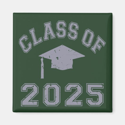 Klasse van 2025 Afstuderen Magneet (Voorkant)