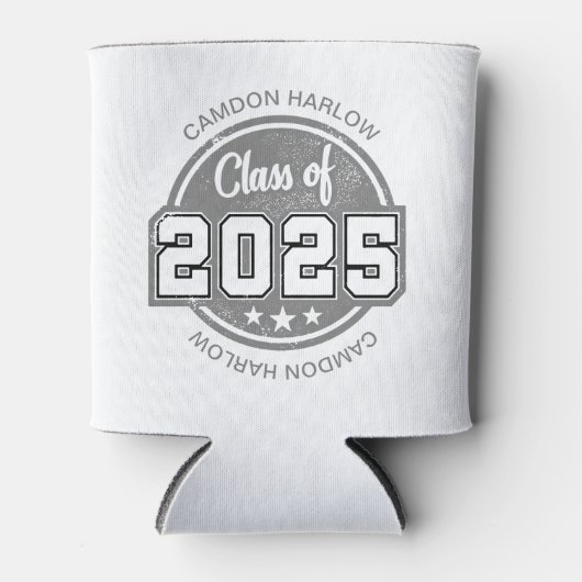 Klasse van 2025 Afstuderen Naam Blikjeskoeler (Voorkant)