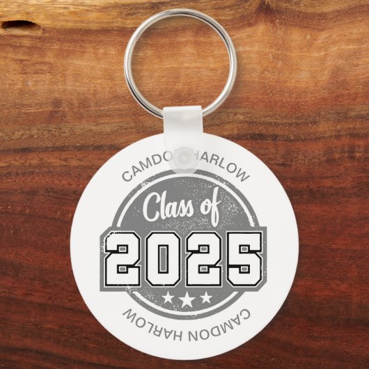 Klasse van 2025  Afstuderen Naam Sleutelhanger (Voorkant)