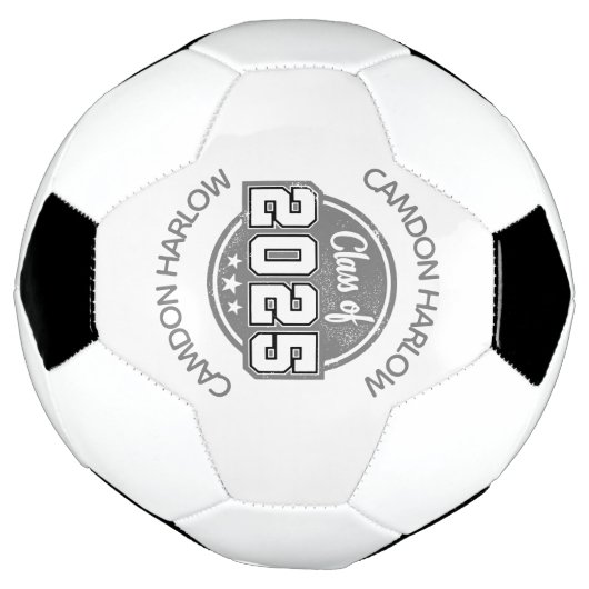 Klasse van 2025  Afstuderen Naam Voetbal (Gedraaid)