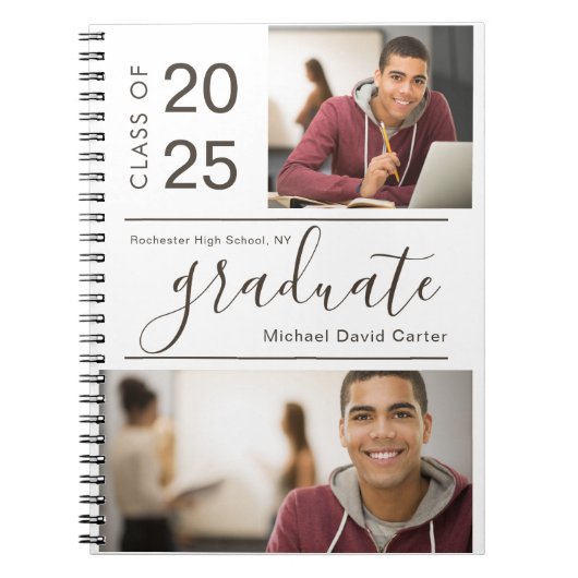 Klasse van 2025 Afstuderen Notitieboek (Voorkant)