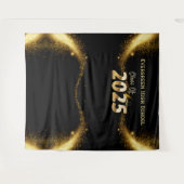 Klasse van 2025 Afstuderen Photo Booth Achtergrond Wandkleed (Voorkant (horizontaal))