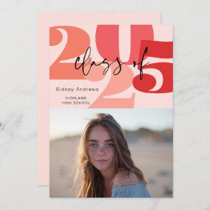 Klasse van 2025 Afstuderen Senior Aankondiging