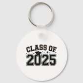 Klasse van 2025 Afstuderen Sleutelhanger – Varsity (Achterkant)