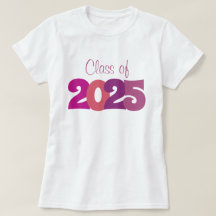 Klasse van 2025 Afstuderen T-shirt