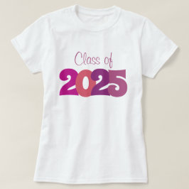 Klasse van 2025 Afstuderen T-shirt