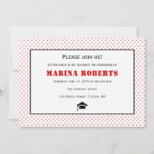 Klasse van 2025 afstuderen typografie foto kaart (Achterkant)