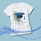 Klasse van 2025 Afstuderen We Did It Blue Mortarbo T-shirt