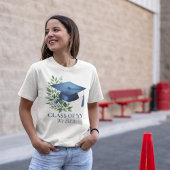 Klasse van 2025 Afstuderen We Did It Blue Mortarbo T-shirt