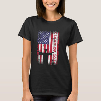 Klasse van 2025 American Flag Senior Afstuderen 20 T-shirt