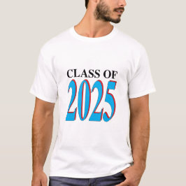 Klasse van 2025 Bewerken-de-kleuren T-shirt