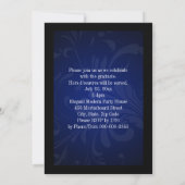 Klasse van 2025 Blue Tassel College Afstuderen Kaart (Achterkant)