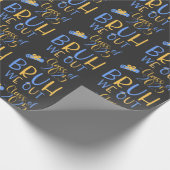 Klasse van 2025 Bruh we out Cadeaupapier (Hoek)