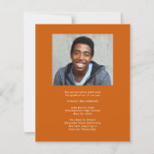 Klasse van 2025 Budget 2-Foto Oranje Afstuderen (Achterkant)