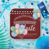Klasse van 2025 Celebration Balloon Graduation Par Papieren Bordje (Feest)