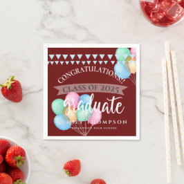 Klasse van 2025 Celebration Balloon Graduation Par Servet