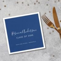 Klasse van 2025 Dark Blue Graduation Party
