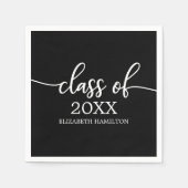 Klasse van 2025 eenvoudige chique kalligrafie Clas Servet (Voorkant)