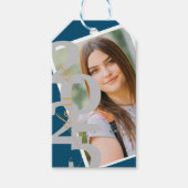 Klasse van 2025 Elegant Foto Afstuderen Gift Label Cadeaulabel (Voorkant)