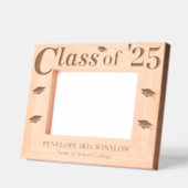 Klasse van 2025 Elegant Graduation Cap Gegraveerde Lijstjes (Links)