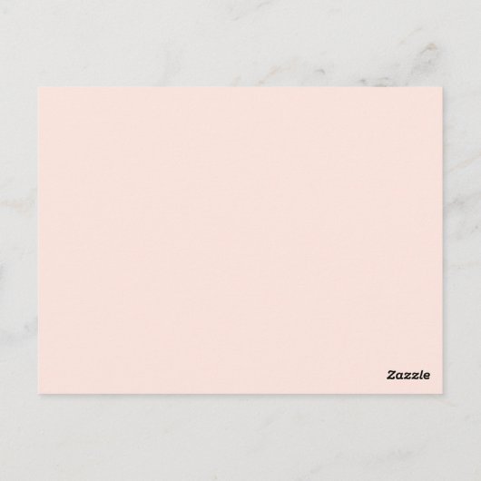 Klasse van 2025 Elegant Minimalist Graduation Part Briefkaart (Achterkant)